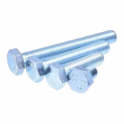 DIN 933 Class 8.8 Zinc Plated Hex Bolt